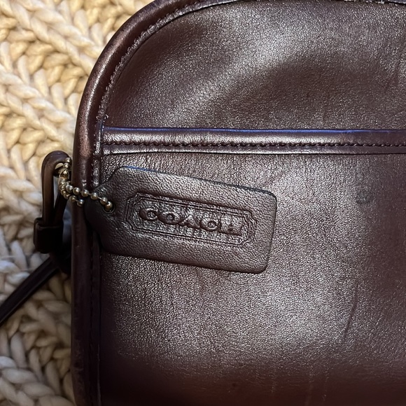 Vintage 90s Leather Coach Purse - Picture 8 of 9